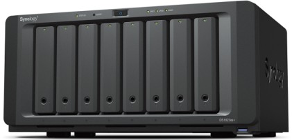Synology DiskStation DS1823XS+ server NAS e di archiviazione Tower Ryzen Embedded V1780B 8 GB DDR4 0 TB DiskStation Manager Nero