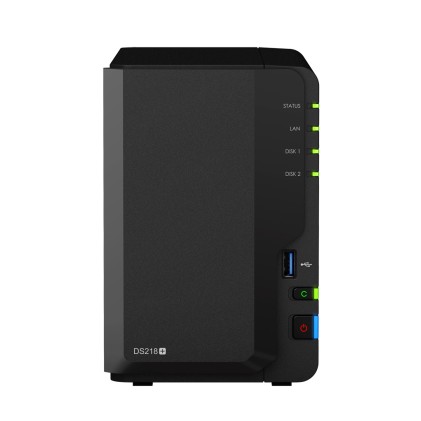 Synology Nas 2 Bay Ssd/Hdd 2,5/ 3,5 Sata 2Gb Ddr3L Gigalan Usb3.0