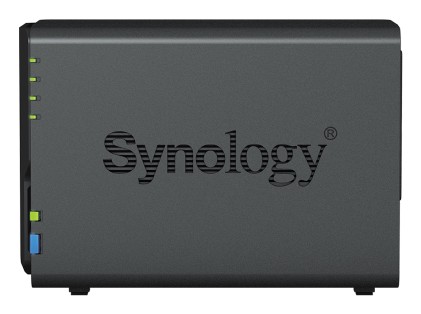 Synology Nas Tower 2Bay 2.5&#34;/3.5&#34; Hdd Sata Cpu Realtek Rtd1619B + 2Gb Ram Ddr4 + 2X Gigabit + X3 Usb