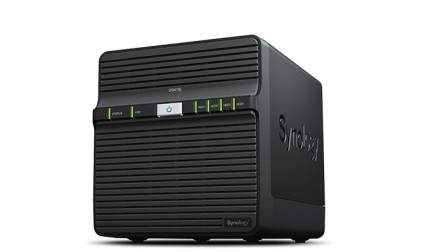 Synology Nas 4 Bay Ssd/Hdd 2,5/3,5 Sata Max 8Tb 1Gb Ddr4 Gigalan Usb3.0