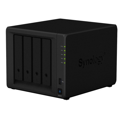 Synology DiskStation DS418 server NAS e di archiviazione RTD1296 Collegamento ethernet LAN Mini Tower Nero