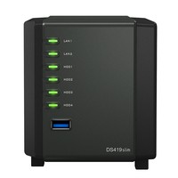 Synology Nas 4 Bay Hdd 2,5 Sata3 512Mb Ddr3 Gigalan Usb3.0