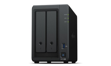 Nas Synology Ds720+ 2 X Hdd Sata 3,5"/2,5" 2 X Ssd 2 Gb Ddr4