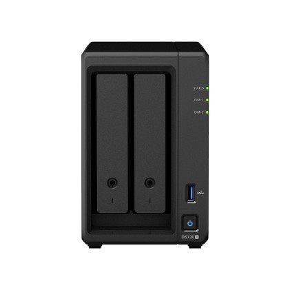 Nas Synology Ds720+ 2 X Hdd Sata 3,5"/2,5" 2 X Ssd 2 Gb Ddr4