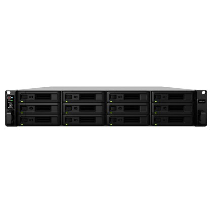 Synology RackStation RS3618xs NAS Armadio (2U) Intel Xeon D D-1521 8 GB DDR4 0 TB DiskStation Manager Nero
