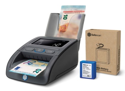 Safescan 155-S Komplett rilevatore banconote contraffatte Nero