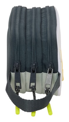 Safta 812554635 astuccio per matita Astuccio portamatite Nero, Bianco, Giallo