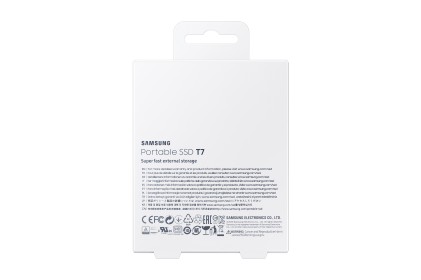 Samsung Portable SSD T7 2 TB USB tipo-C 3.2 Gen 2 (3.1 Gen 2) Grigio