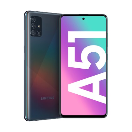 Smartphone SAMSUNG GALAXY A51 PRISM CRUSH BLACK TIM