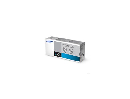 ORIGINALE Samsung toner ciano CLT-C406S ST984A 1000 pagine
