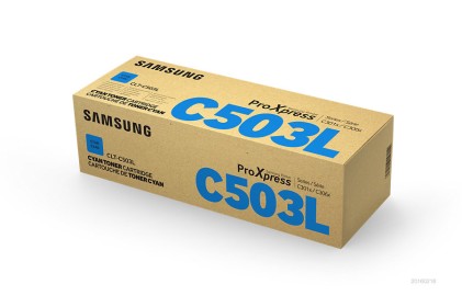ORIGINALE Samsung toner ciano CLT-C503L SU014A 5000 pagine