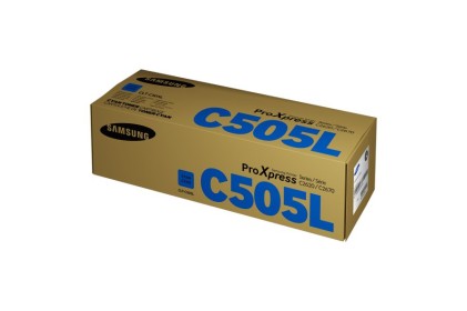 ORIGINALE Samsung toner ciano CLT-C505L SU035A 3500 pagine