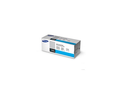 ORIGINALE Samsung toner ciano CLT-C506L SU038A 3500 pagine