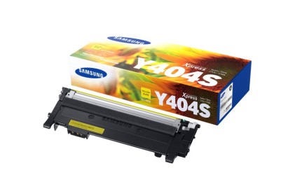 ORIGINALE Samsung toner giallo CLT-Y404S SU444A 1000 pagine