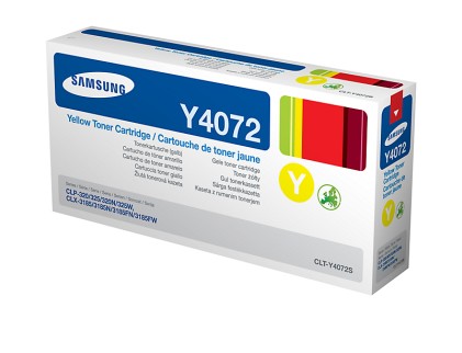 ORIGINALE Samsung toner giallo CLT-Y4072S SU472A 1000 pagine