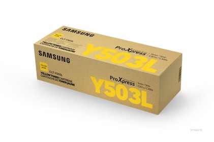 ORIGINALE Samsung toner giallo CLT-Y503L SU491A 5000 pagine