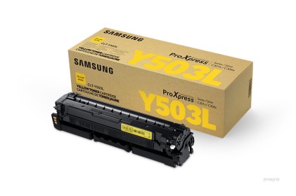 ORIGINALE Samsung toner giallo CLT-Y503L SU491A 5000 pagine