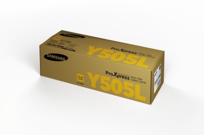 ORIGINALE Samsung toner giallo CLT-Y505L SU512A 3500 pagine
