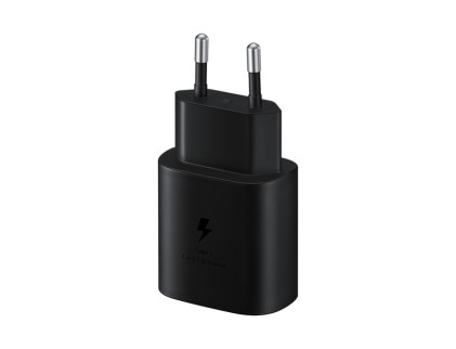 Samsung Alimentatore Super Fast Charging 25W + Cavo Da Usb-C A Usb-C Black