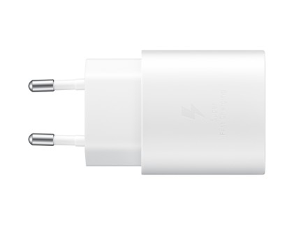 Samsung Alimentatore Super Fast Charging 25W + Cavo Da Usb-C A Usb-C White