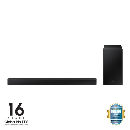 Soundbar Samsung Hw-B450/Zf Subwoofer Wireless Nero