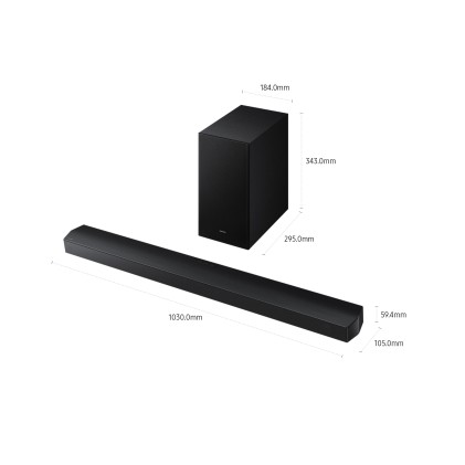 Soundbar Samsung 5,1 Bseries Bt Hw-B750F/Zf  Hdmi