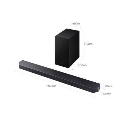 Soundbar Samsung Q Serie Atmos Bt Hw-Q600F 3.1.2 Hdmi