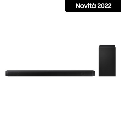 Soundbar Samsung Hw-Q700B/Zf Subwoofer Wireless Nero