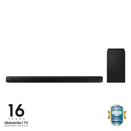 Soundbar Samsung Hw-Q700B/Zf Subwoofer Wireless Nero