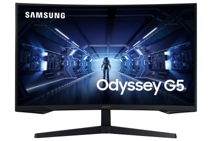 Samsung Odyssey Monitor Gaming G5 - G55T da 27" WQHD Curvo