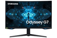 SAMSUNG Odyssey C32G75T 32inch VA Curved QHD 2560X1440 16:9 2500:1 350cd/m2 1ms GTG 240Hz gaming monitor with G-Sync DP HDMI black