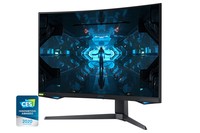 SAMSUNG Odyssey C32G75T 32inch VA Curved QHD 2560X1440 16:9 2500:1 350cd/m2 1ms GTG 240Hz gaming monitor with G-Sync DP HDMI black