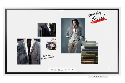 Mon 65"Ds Mva Mm Samsung Flip2 Touch Interattivo + 2 Penne