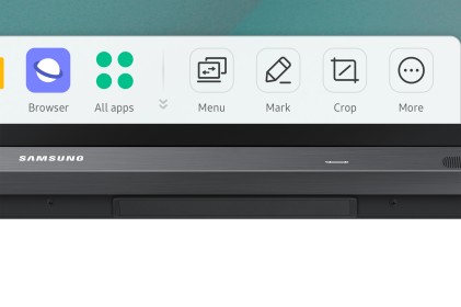 Mon 75Ds  Samsung Flip Android 40T Touch Interattivo And11 Usbc  32Gb