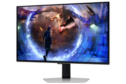 Samsung G60SD Monitor PC 68,6 cm (27") 2560 x 1440 Pixel Quad HD OLED Argento