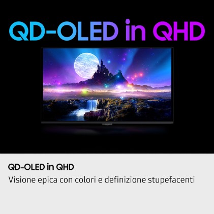 Samsung Monitor Gaming Odyssey OLED G5 - G50SF da 27" QHD Flat