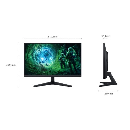 Samsung Monitor Gaming Odyssey G5 - G53F da 27" QHD Flat
