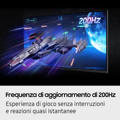 Samsung Monitor Gaming Odyssey G5 - G53F da 27" QHD Flat