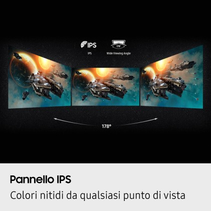 Samsung Monitor Gaming Odyssey G5 - G53F da 27" QHD Flat