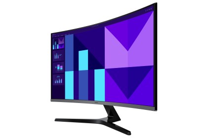 Samsung Monitor Curvo 32 Lcd Va 16:9 Fhd 4Ms 250 Cdm 100Hz, Hdmi, Multimediale, S3 S32D396