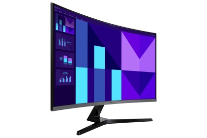 Samsung Monitor Curvo 32 Lcd Va 16:9 Fhd 4Ms 250 Cdm 100Hz, Hdmi, Multimediale, S3 S32D396