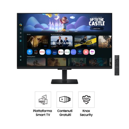 Mon 32 Serie Smart Hdmi Usb Fhd Connet Mobile M50F Aio  Mm