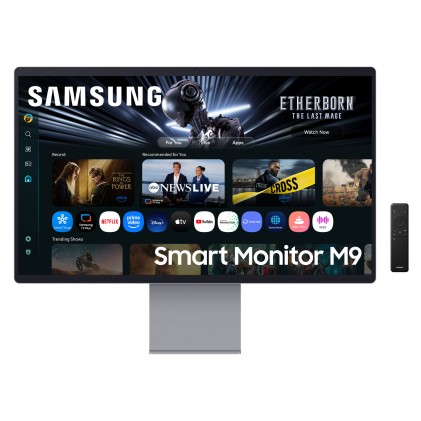 Samsung Smart Monitor 32 Oled 16:9 4K Uhd 0,03Ms 250 Cdm 165Hz, Pivot, Dp/Hdmi, Multimediale, Smart Monitor M9