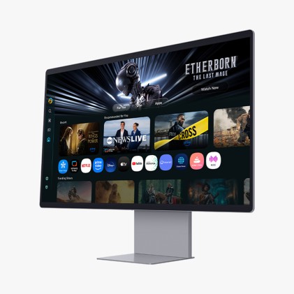Samsung Smart Monitor 32 Oled 16:9 4K Uhd 0,03Ms 250 Cdm 165Hz, Pivot, Dp/Hdmi, Multimediale, Smart Monitor M9