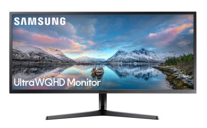 Samsung LS34J550WQU LED display 86,6 cm (34.1") 3440 x 1440 Pixel UltraWide Quad HD Nero