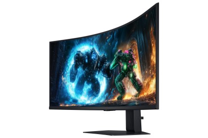 Samsung G75F Monitor PC 101,6 cm (40") 5120 x 2160 Pixel WUHD LCD Nero