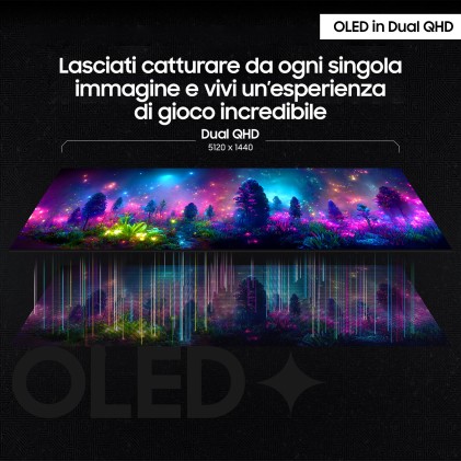 Mon 49Oled 5120X1440 0,03 Ms 144 Samsung G91Sd Curvo Hdmi Dp 5K