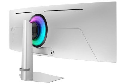 Samsung S49DG934SU Monitor PC 124,5 cm (49") 5120 x 1440 Pixel Dual QHD OLED Argento