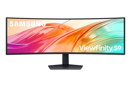 Samsung Monitor Curvo 49 Led Va 32:9 Dqhd 5Ms 350 Cdm 120Hz, Pivot, Usb-C Dock, Dp/Hdmi, Multimediale, Viewfinity S9 S49F95U
