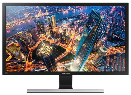 Samsung LU28E590DS LED display 71,1 cm (28") 3840 x 2160 Pixel 4K Ultra HD Nero, Argento